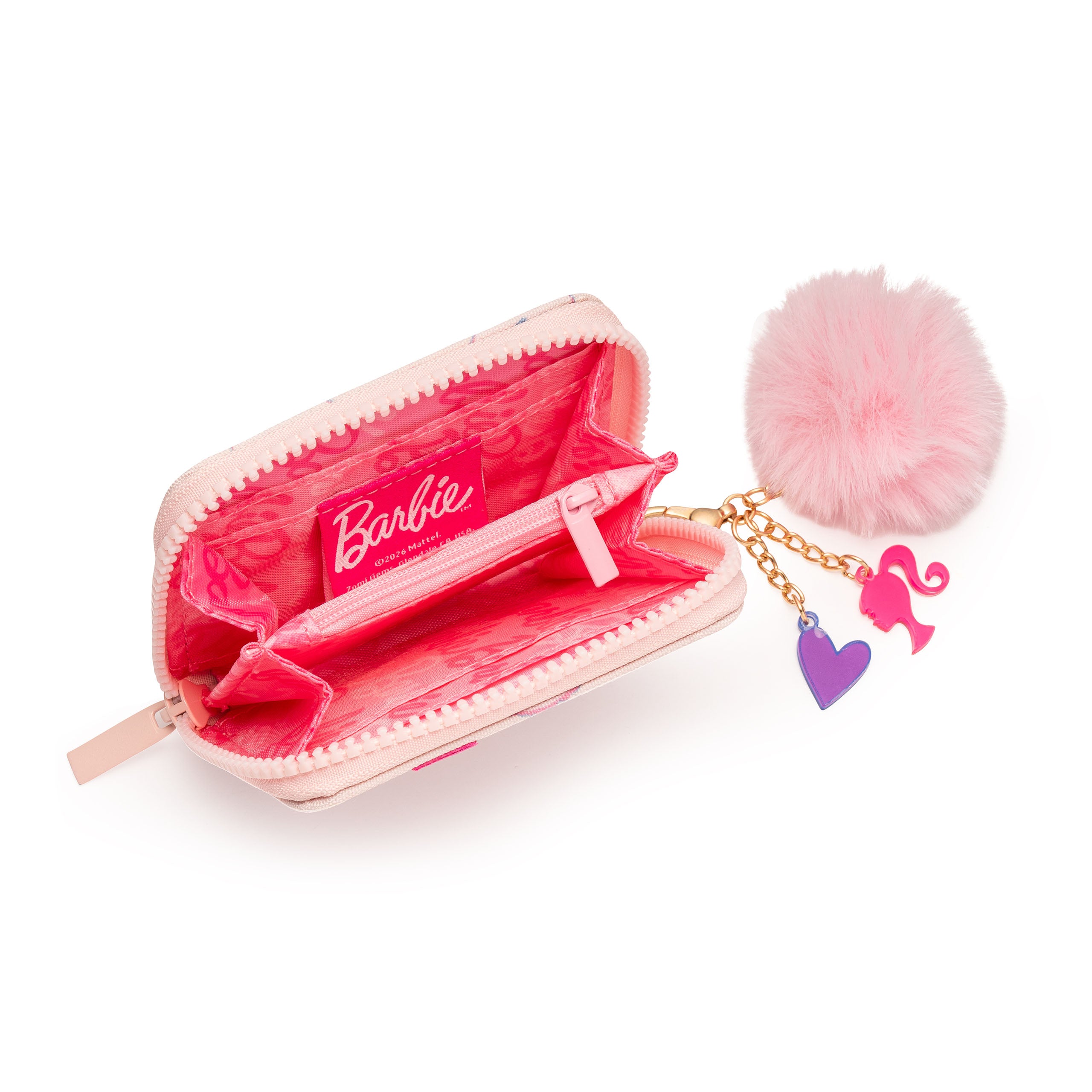 Alternative view of Barbie Cameo Dance Kids Zip Wallet with Pom Charm