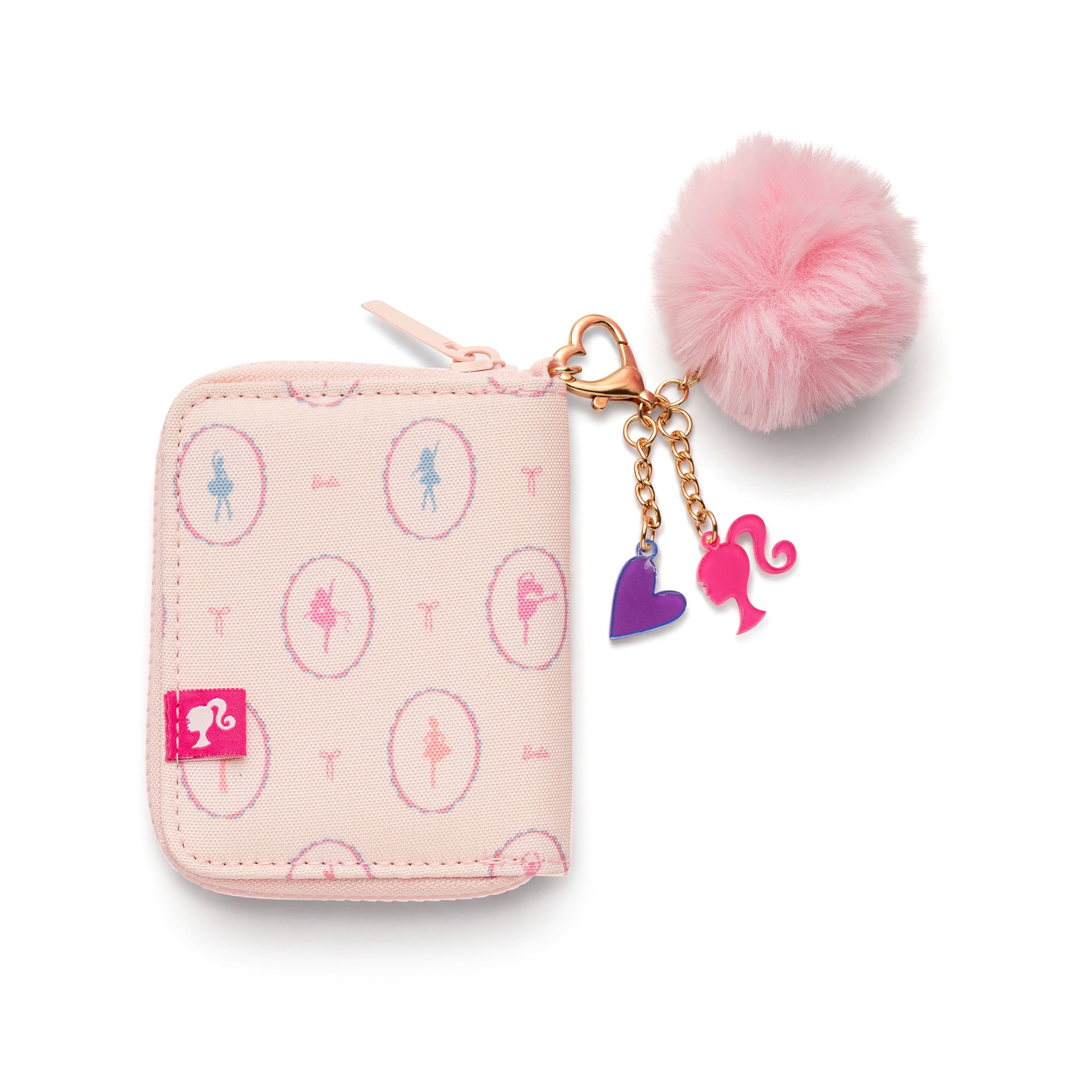 Barbie Cameo Dance Kids Zip Wallet with Pom Charm - Image 3