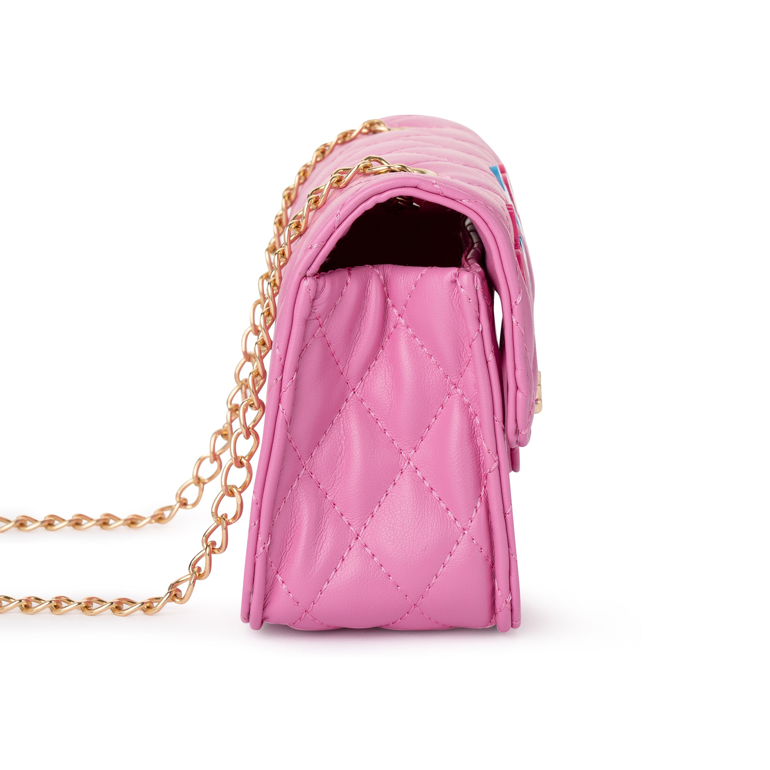 Barbie Classic Quilted Kids Handbag with Charms - Image 5