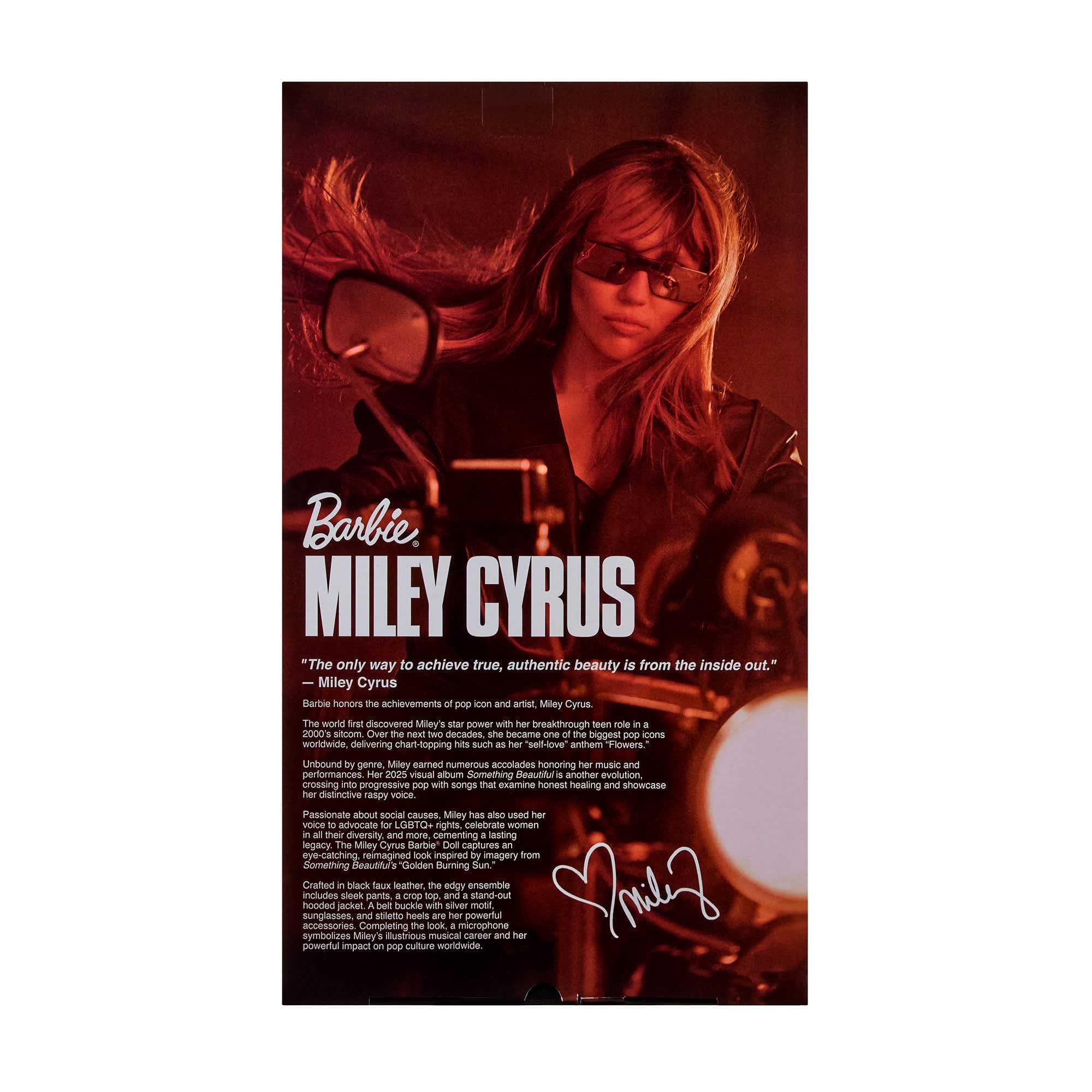 Barbie Signature Miley Cyrus Barbie Doll - Image 9