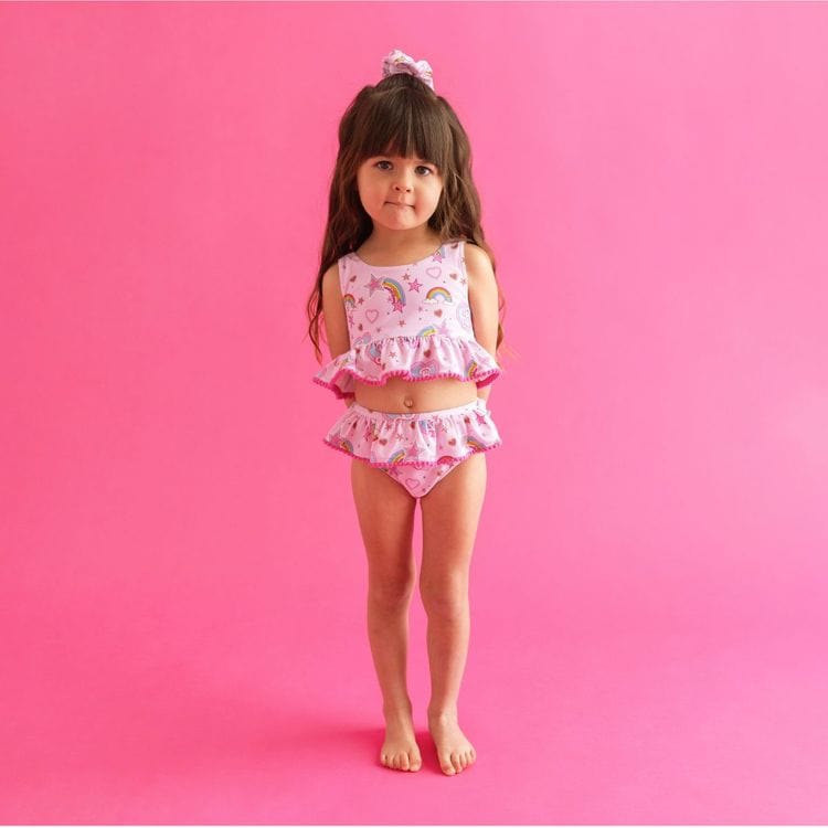 Alternative view of Barbie Star Power - Ruffled Two Piece Tankini Set