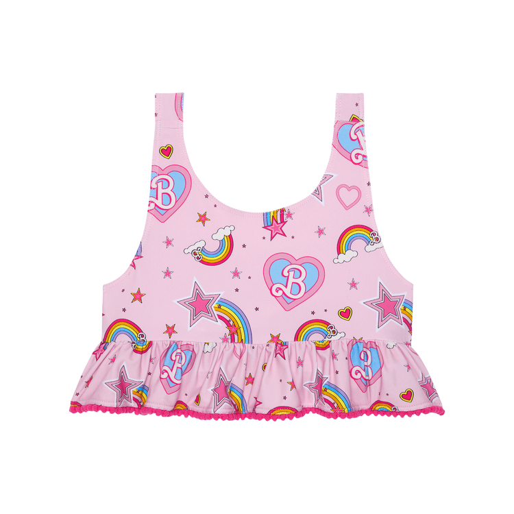 Barbie Star Power - Ruffled Two Piece Tankini Set - Image 4