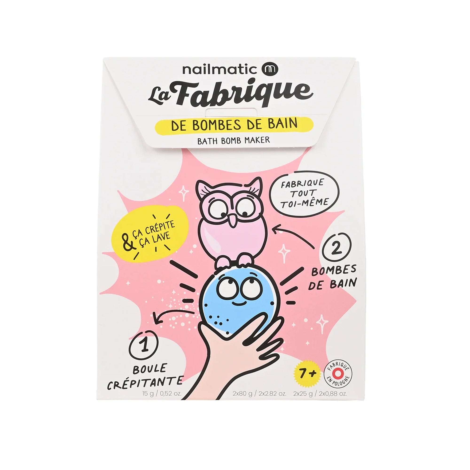 Bath Bomb Maker Kit for Kids - Owl & Cloud