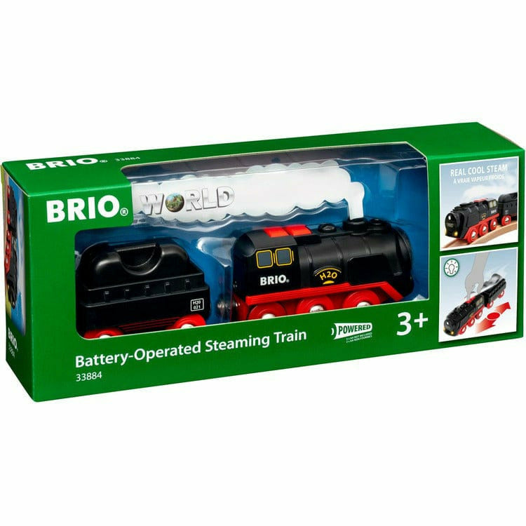 Alternative view of Battery-Operated Steaming Train