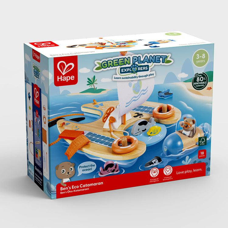 Ben's Eco Catamaran Playset - Image 9