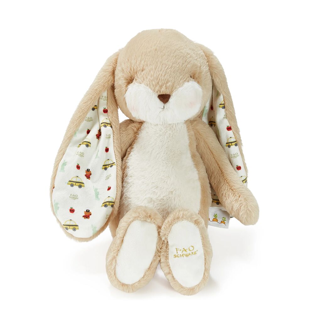 Big Apple NYC - FAO Schwarz Sweet 16" Floppy Nibble Bunny Plush