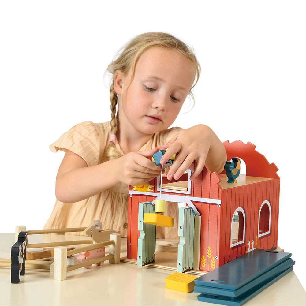 Alternative view of Big Red Barn Playset
