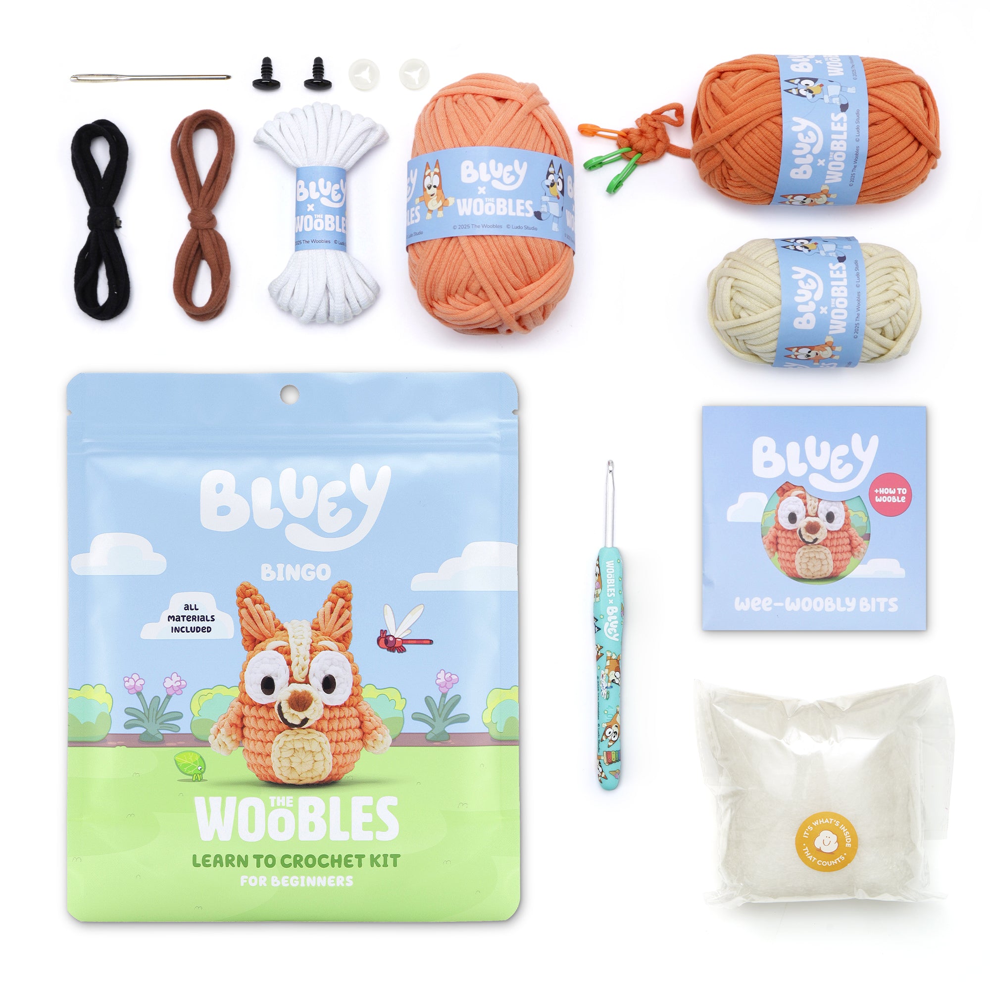 Alternative view of Bingo Learn to Crochet Kit