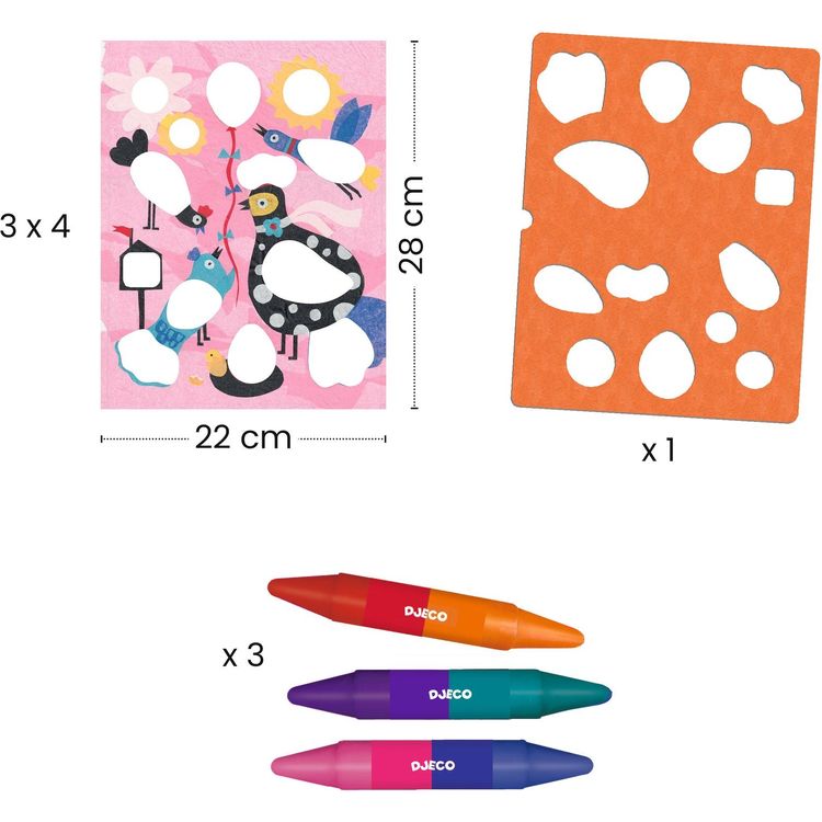 Birdie & Co Beginner's Coloring Set - Image 4