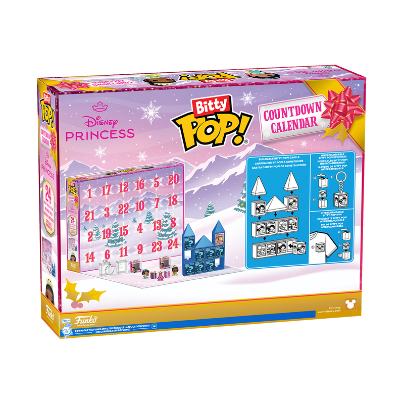 Bitty Pop! Disney Princess Holiday Advent Calendar - Image 4