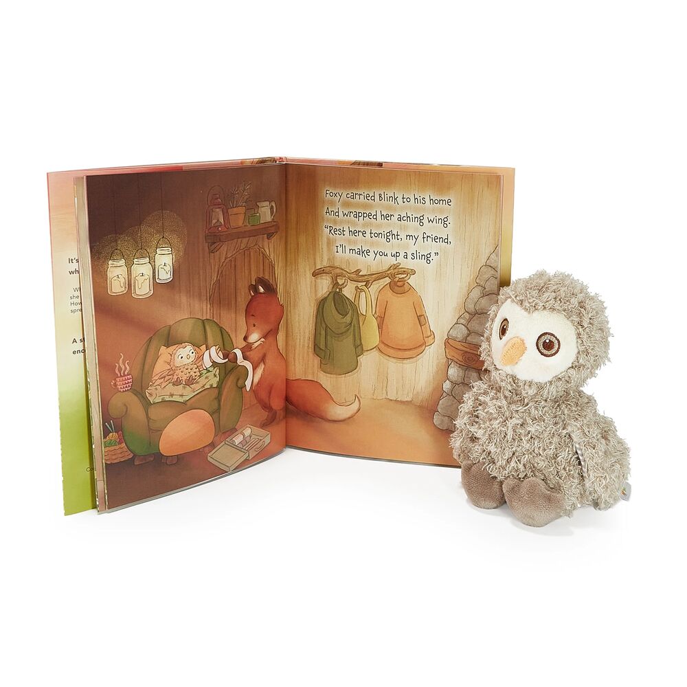 Blink Owl Plush & Flying Lessons Book Bundle - Image 3