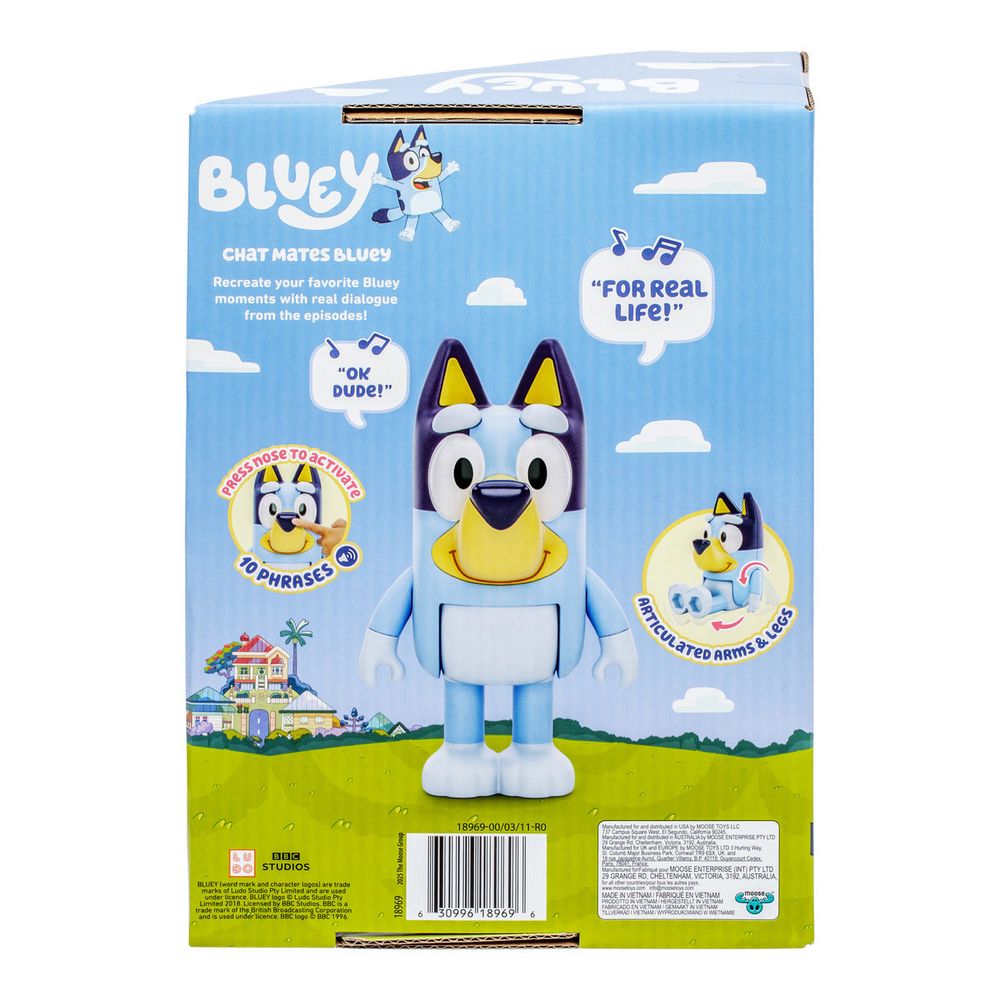 Bluey Chat Mates Bluey Figure - Image 5