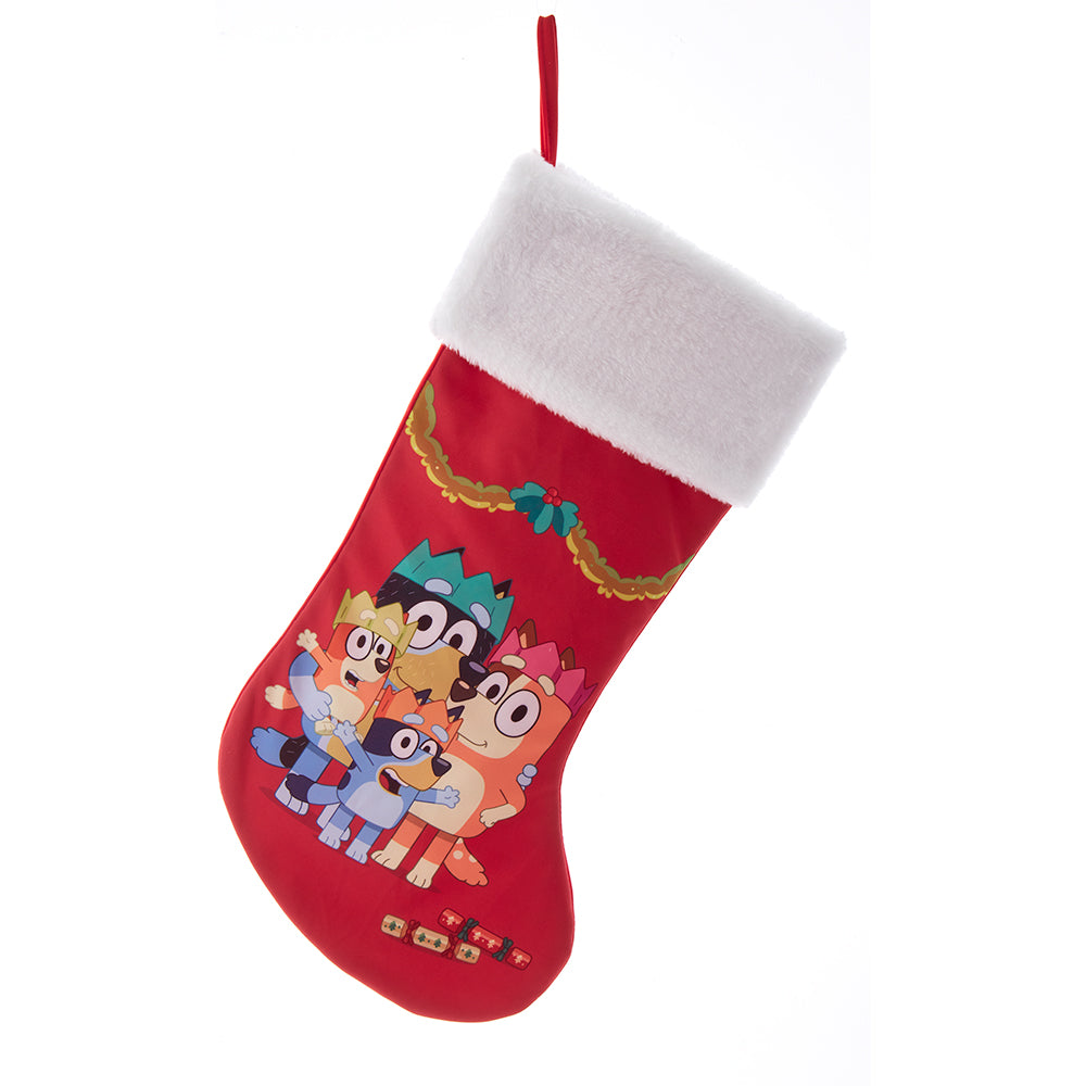 Bluey & Family Christmas Party Stocking