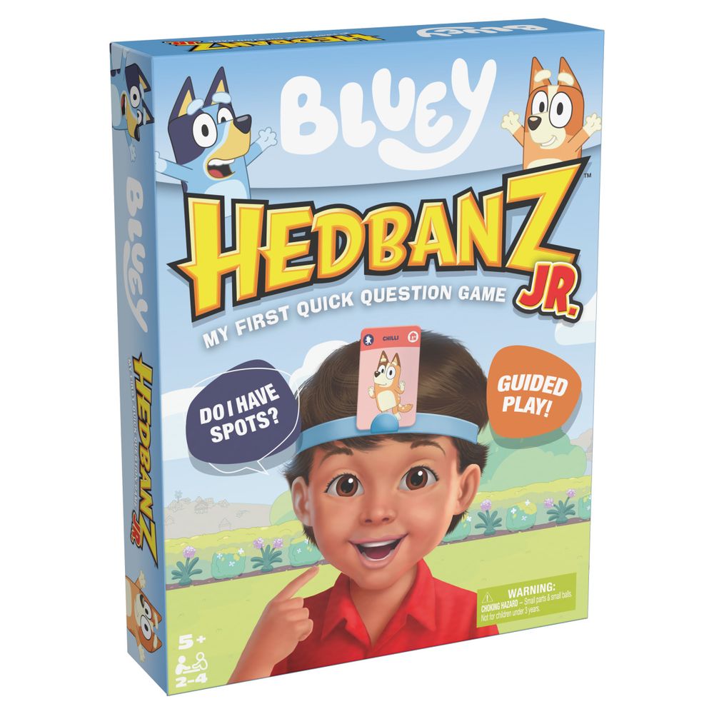 Bluey Hedbanz Jr. Picture Guessing Card Game - Image 4