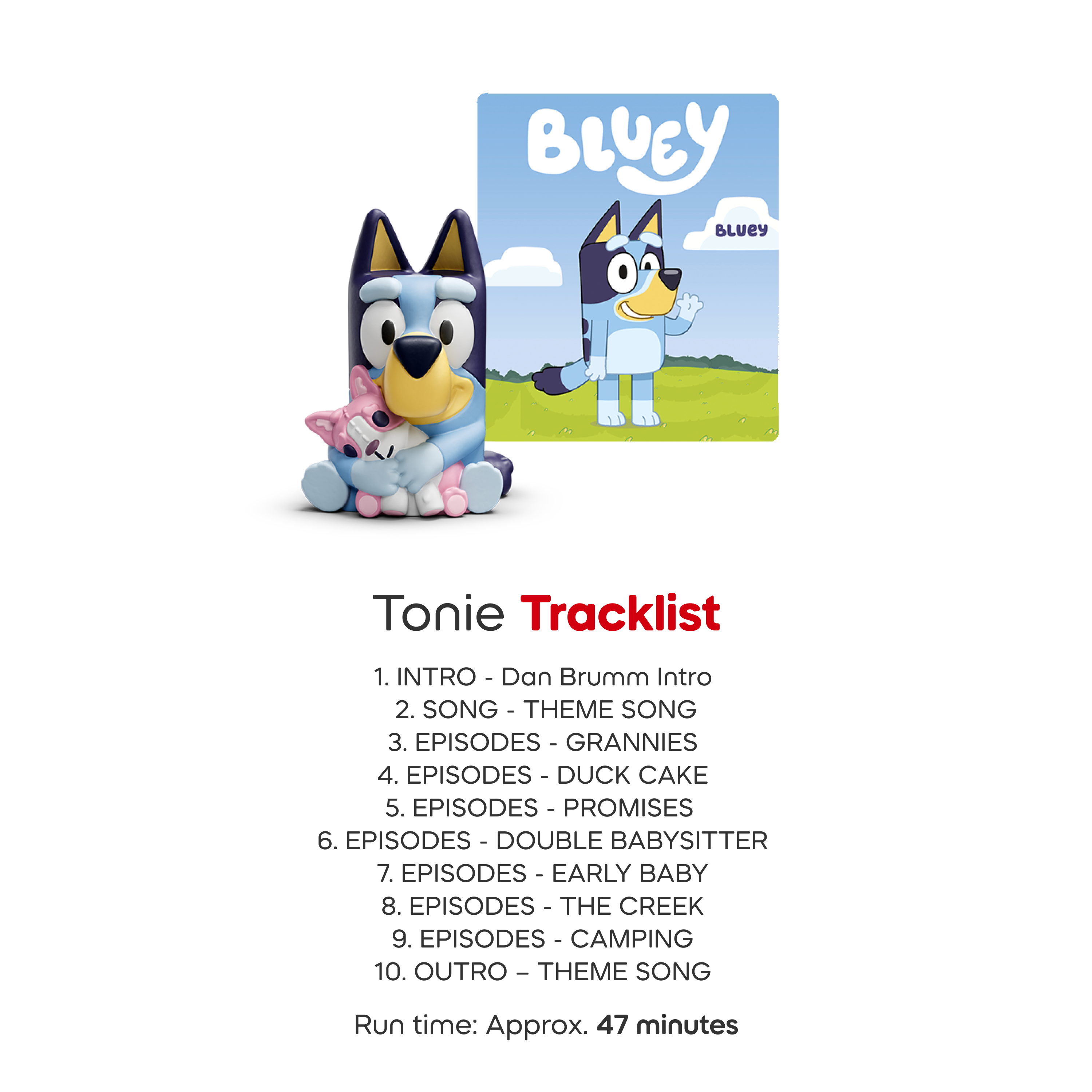 Bluey Toniebox 2 Play Set - Sky Blue - Image 4
