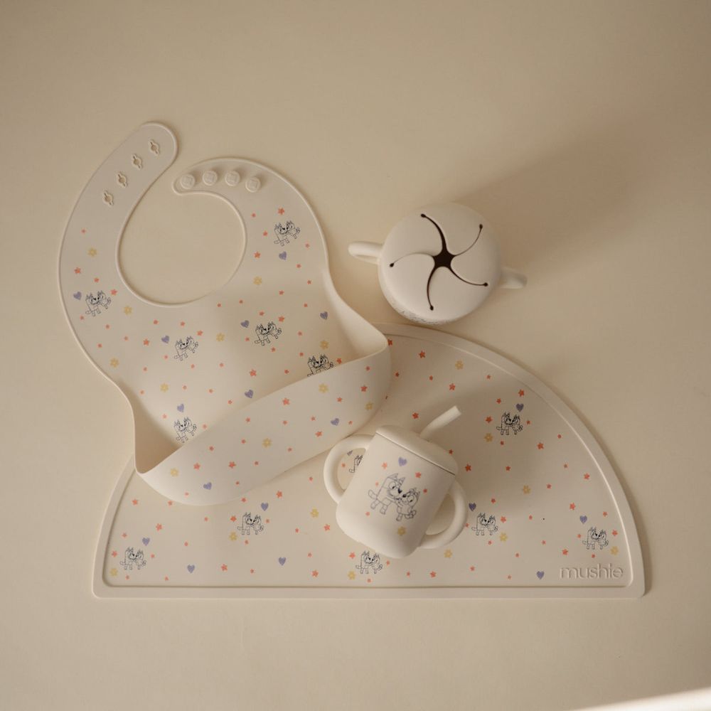 Alternative view of Bluey x Mushie Silicone Placemat