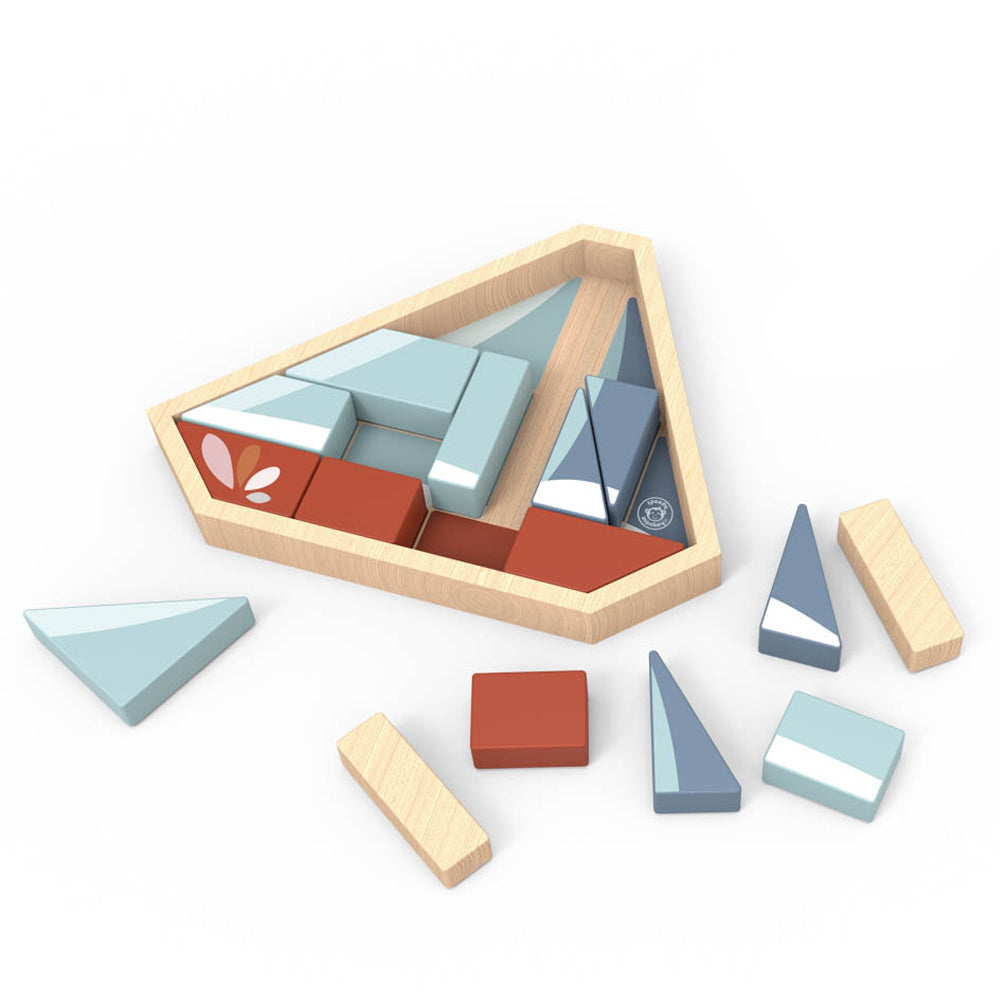 Alternative view of Boat Block Puzzle