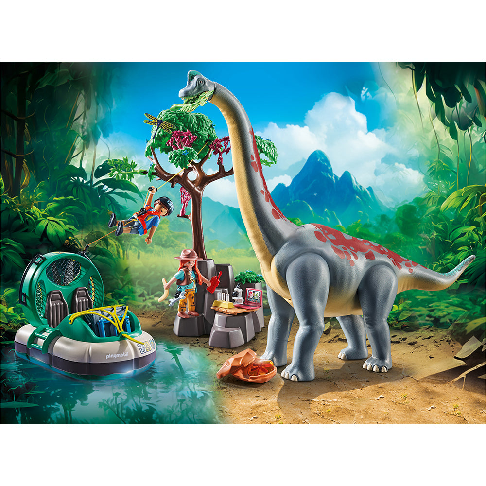 Brachiosaurus with Hovercraft Playset - Image 4