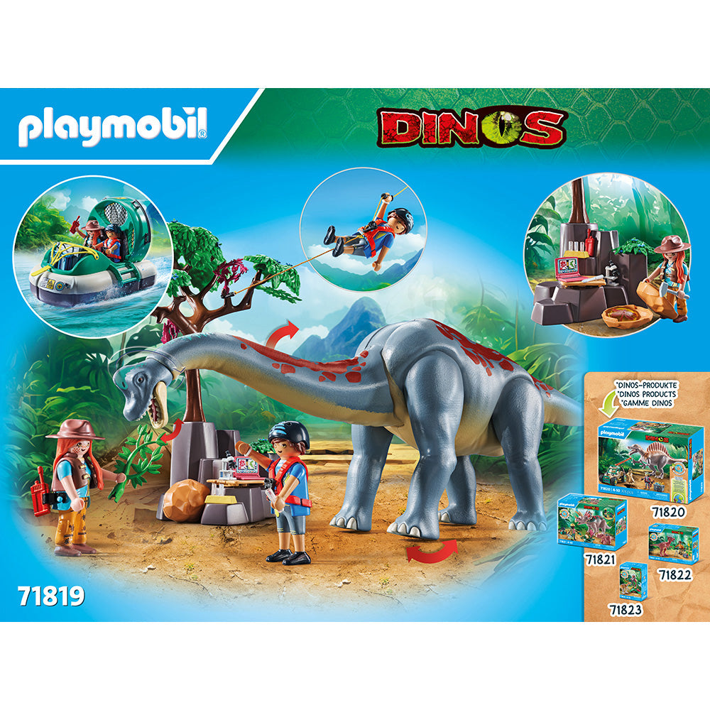 Brachiosaurus with Hovercraft Playset - Image 7