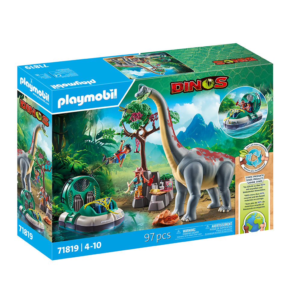 Brachiosaurus with Hovercraft Playset - Image 9