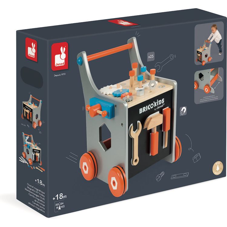 Brico'Kids Magnetic DIY Trolley - Image 9