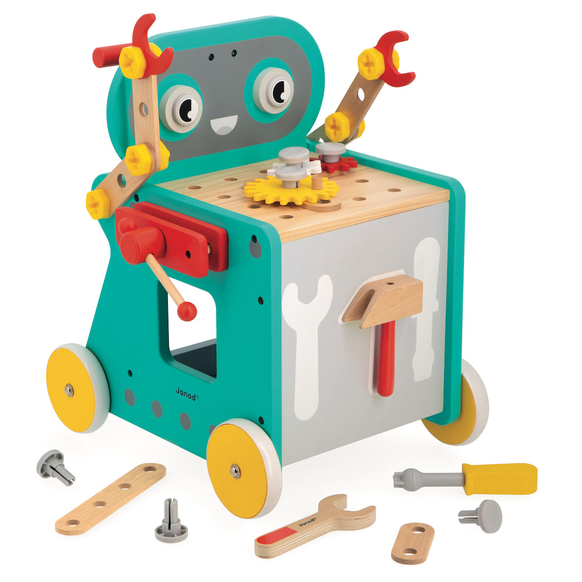 Brico'kids DIY Magnetic Robot Cart