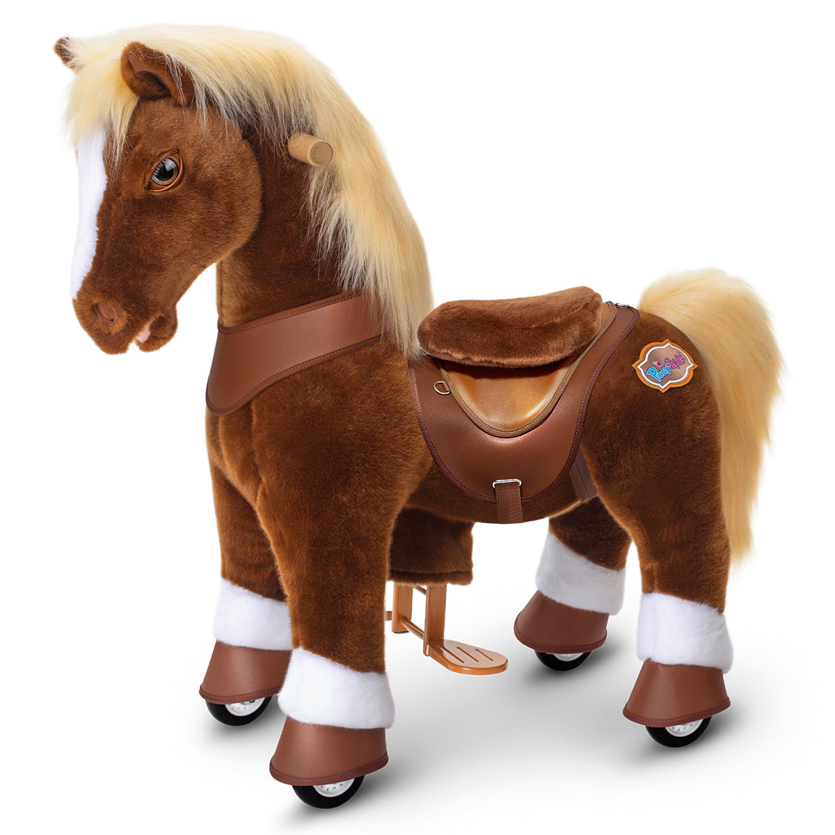 Brown Horse Model Y Ride on Toy - 3-4 Years