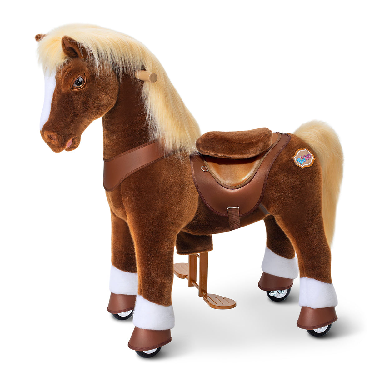 Brown Horse Model Y Ride on Toy - 4-7 Years