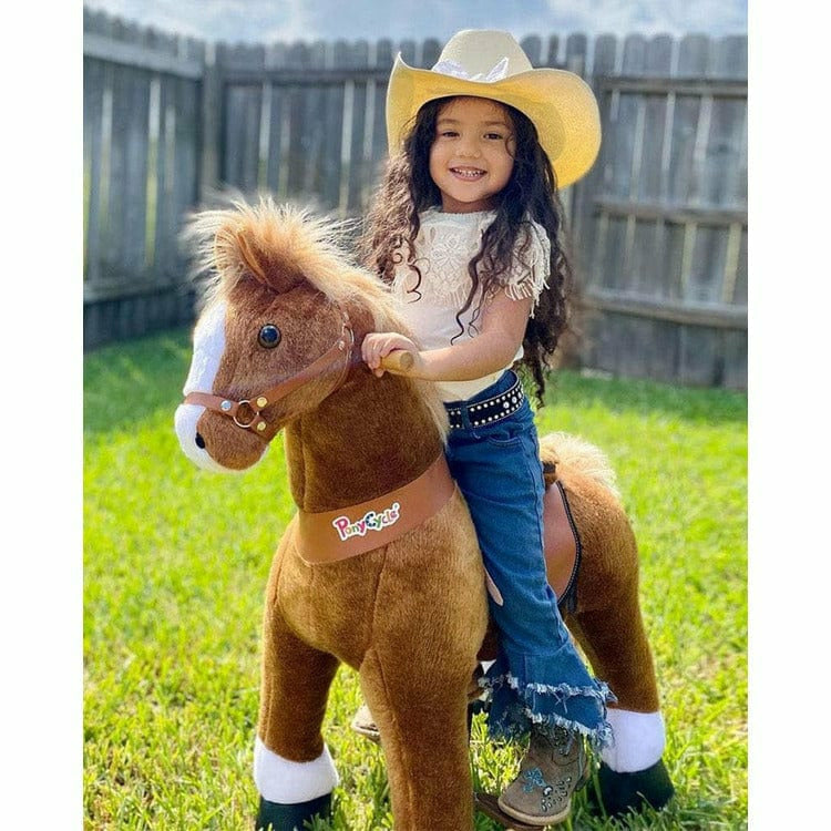 Brown Model U Ride-On Horse - 4-7 Years - Image 3
