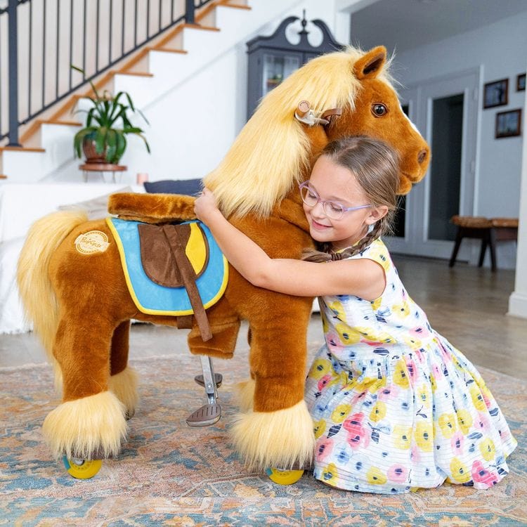 Alternative view of Brown Model X Ride-On Horse - 3-4 Years