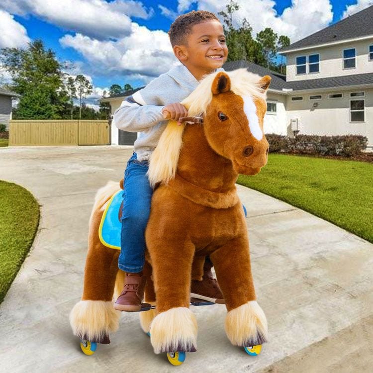 Alternative view of Brown Model X Ride-On Horse - 4-7 Years