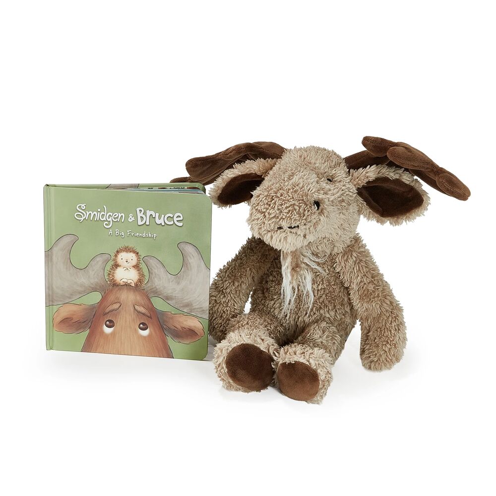 Bruce the Moose Plush & A Big Friendship Book Bundle