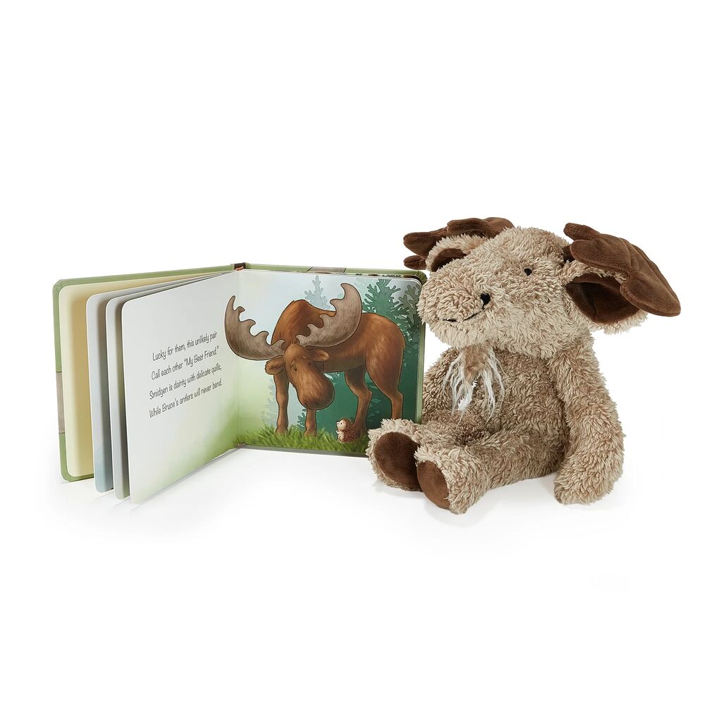 Alternative view of Bruce the Moose Plush & A Big Friendship Book Bundle