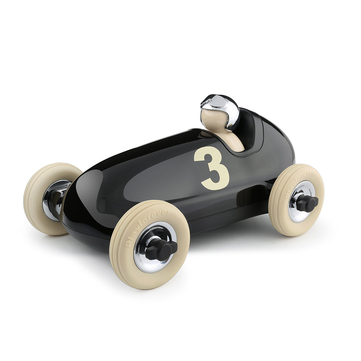 Bruno Roadster Car Toy - Black/Chrome