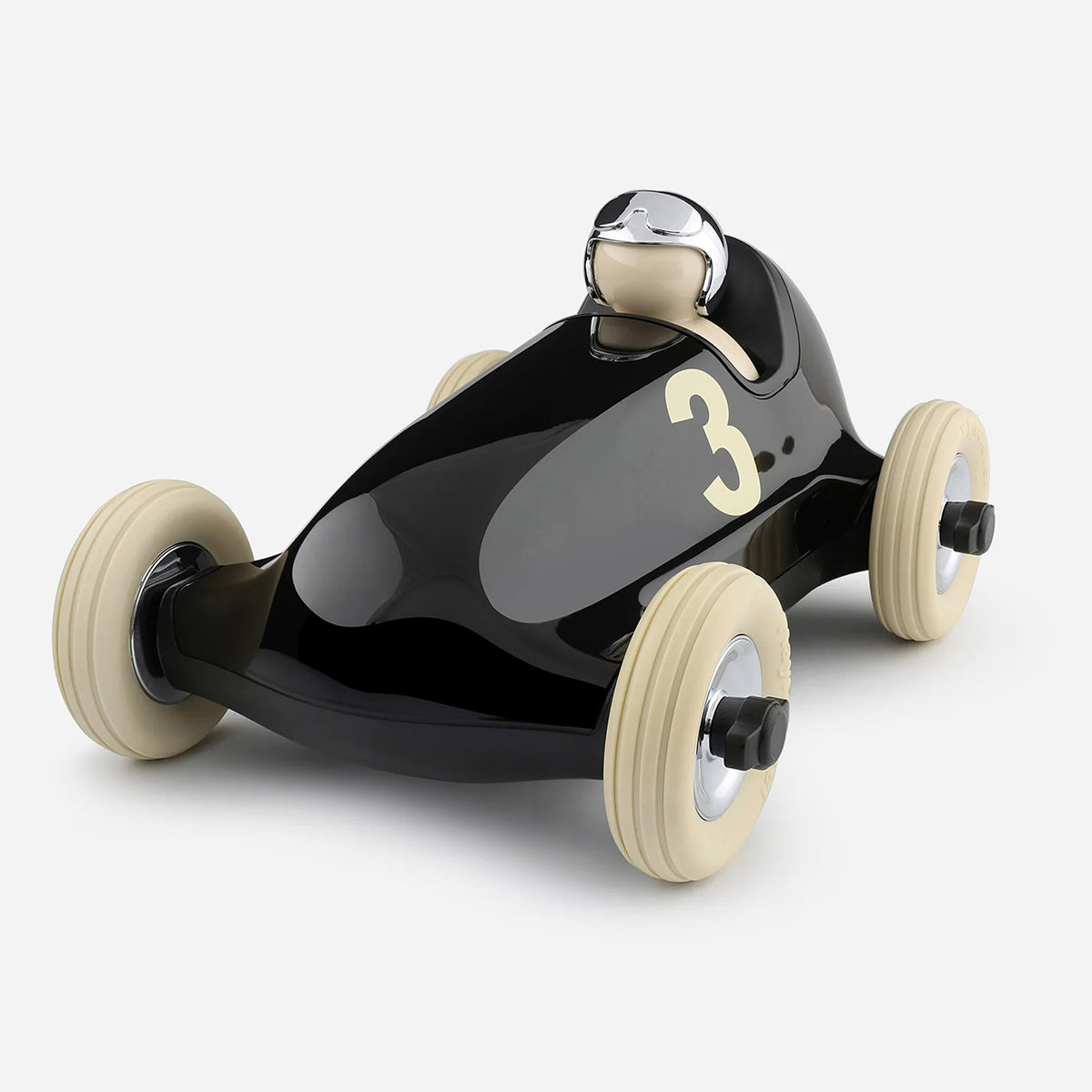 Bruno Roadster Car Toy - Black/Chrome - Image 4