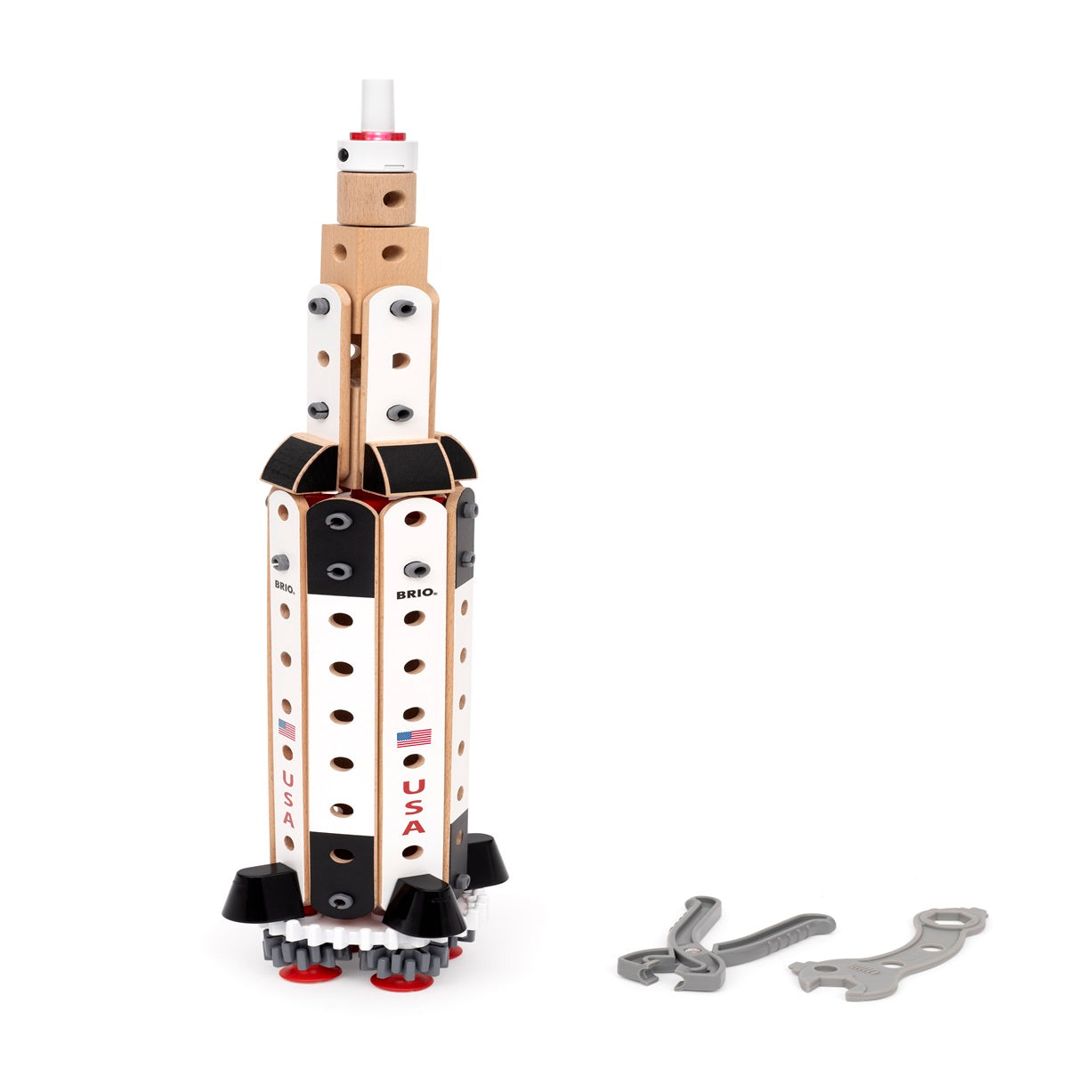 Alternative view of Builder Apollo Saturn V