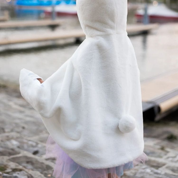 Bunny Cuddle Cape - Size 4-6 Years - Image 4