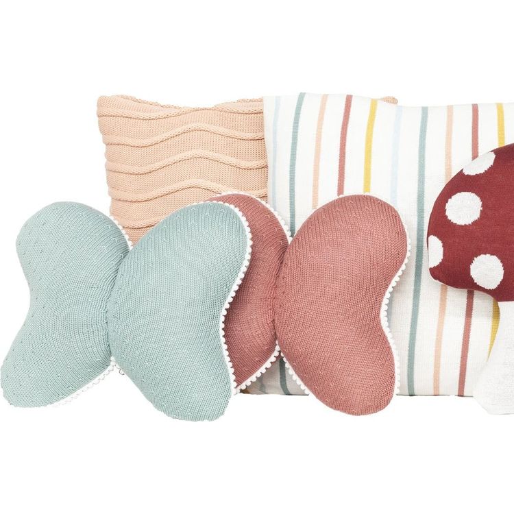 Alternative view of Butterfly Pillow - Rose