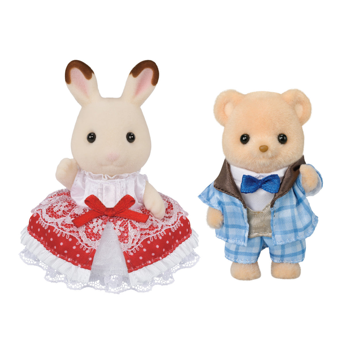 Calico Critters Anniversary Friends Set - Freya & Theo Collectible Doll Figures