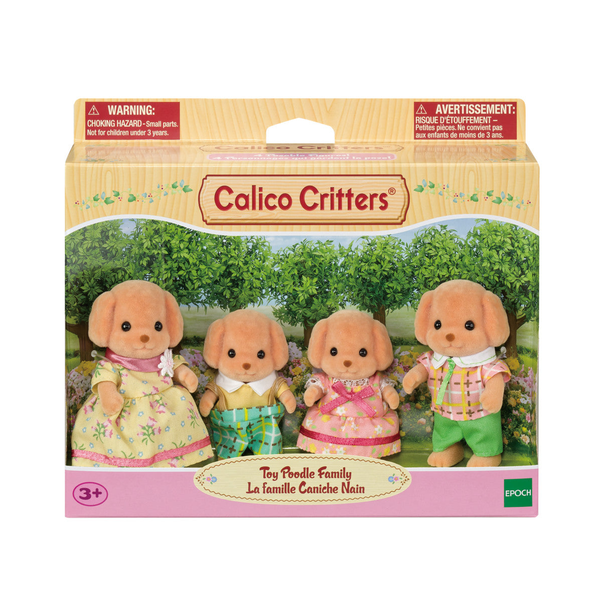 Alternative view of Calico Critters Toy Poodle Family Collectible Doll Figures