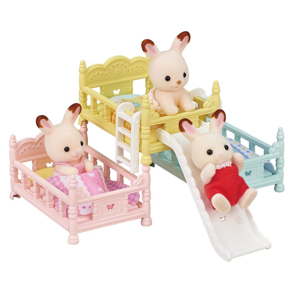 Alternative view of Calico Critters Triple Bunk Beds