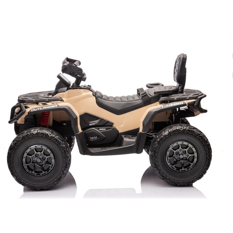 Can Am Outlander 24V 4x4 2-Seater Ride on Car - Khaki - Image 8