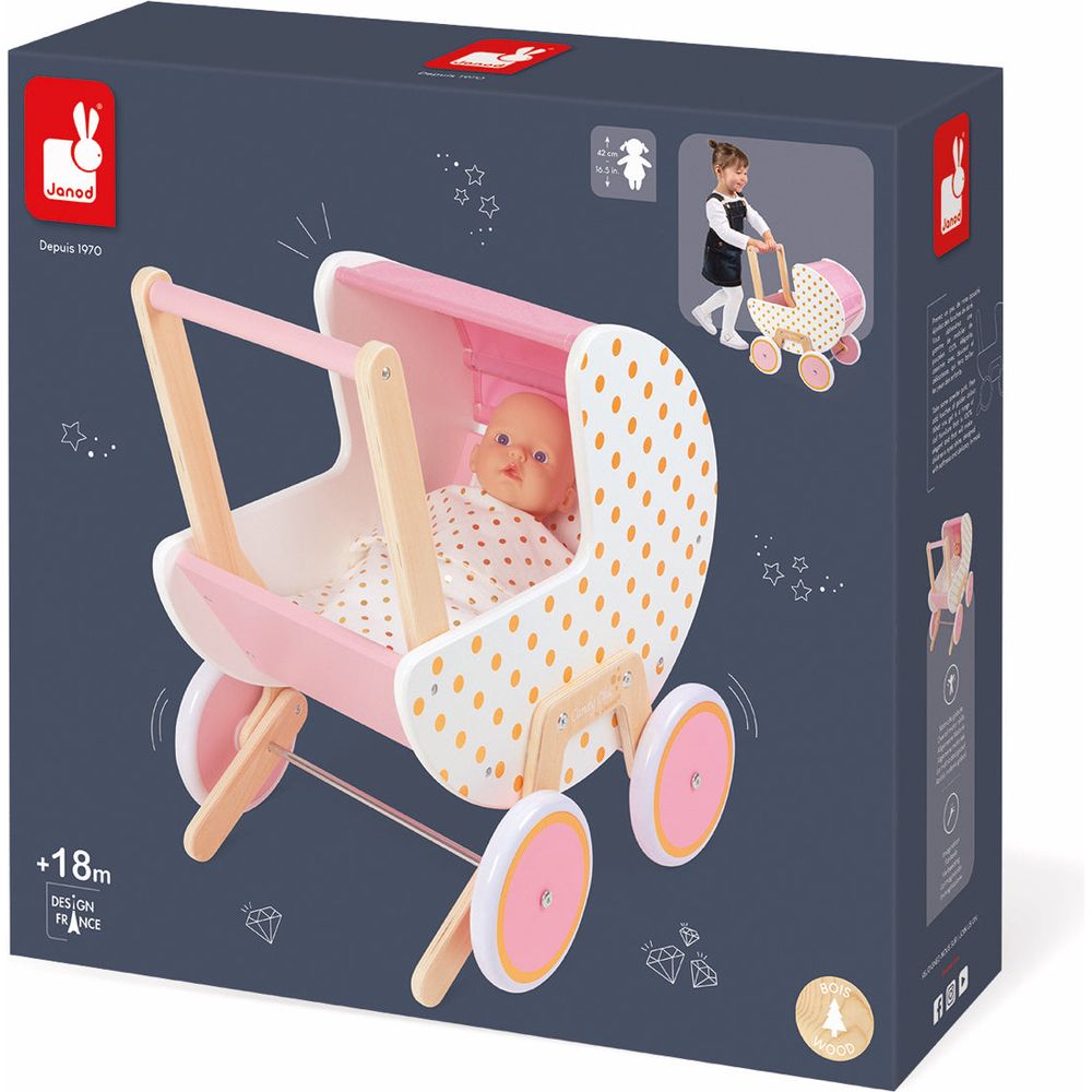Candy Chic Doll Stroller - Image 5