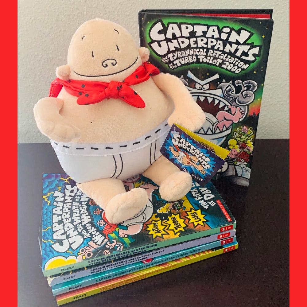 Alternative view of Captain Underpants Doll