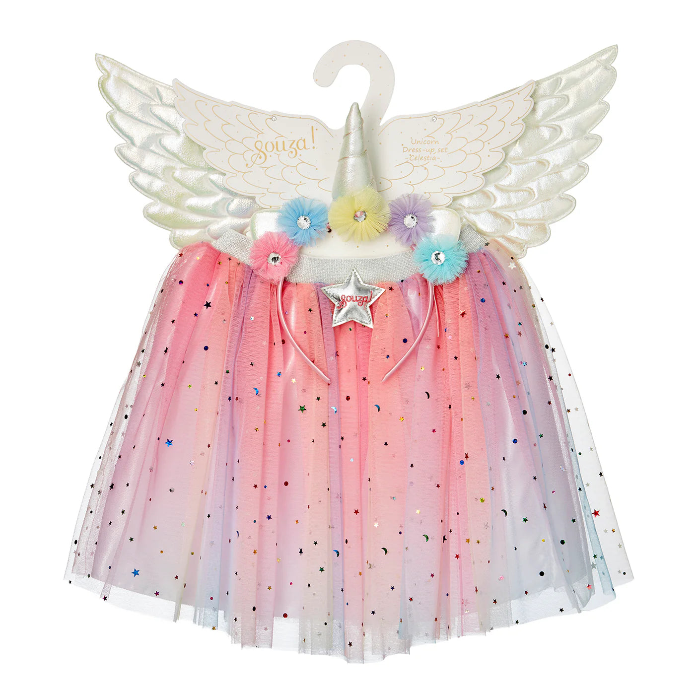 Alternative view of CelestIa Skirt, Wings & Tiara Costume Set - 3-4 Years