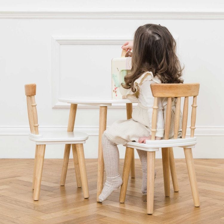 Alternative view of Children's Wooden Table and Chairs