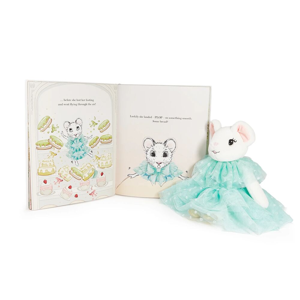 Alternative view of Claris The Mouse: Dazzling Diamond Egg & Turquoise Plush Book Bundle
