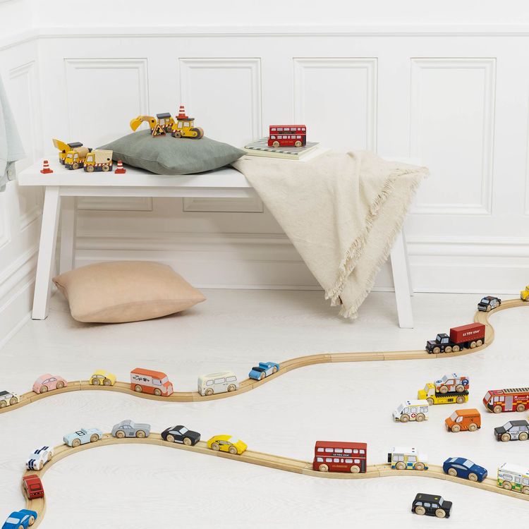 Alternative view of Classic Wooden Sports Cars - 7 Pieces