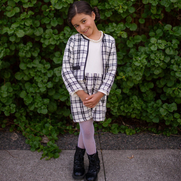 Alternative view of Coco the Fashionista Dress, Jacket & Pearls - Size 5-6