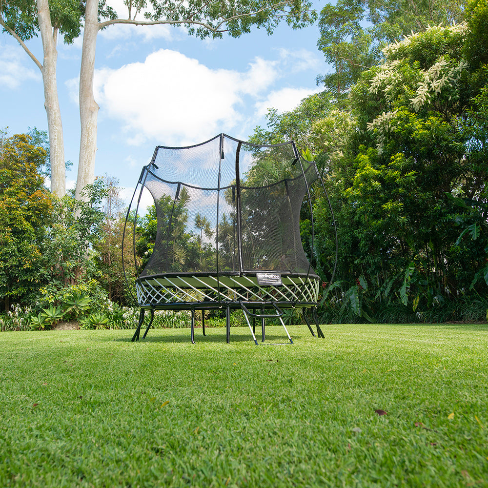 Alternative view of Compact Round Trampoline